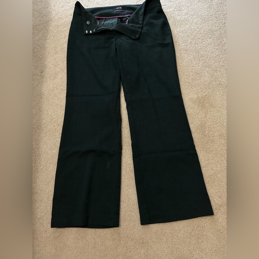 Green work pants